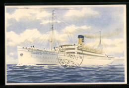 AK Passagierschiff Homeland  - Piroscafi