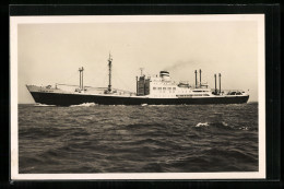 AK Handelsschiff MS Frankfurt Der Hamburg-Amerika Linie  - Koopvaardij
