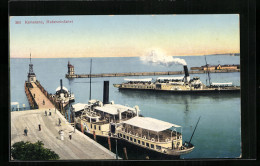 AK Konstanz, Hafeneinfahrt Mit Bodensee-Dampfer Zaehringen  - Sonstige & Ohne Zuordnung