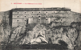 90-BELFORT LE CHÂTEAU ET LE LION-N°T5280-H/0155 - Belfort - Ville
