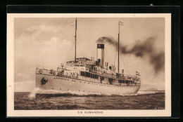 AK Passagierschiff SS Kumanovo Auf See  - Dampfer