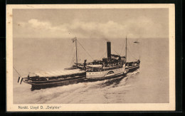 AK Passagierschiff Delphin  - Dampfer