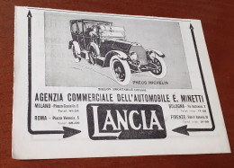 Pubblicità D'epoca Lancia - Werbung