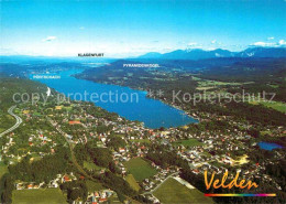 72851889 Velden Woerthersee Fliegeraufnahme Velden Am Woerther See - Other & Unclassified