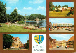 72851795 Roebel Mueritz Promenade Erholungsheim Urlaubersiedlung Konsum Kaufhaus - Sonstige & Ohne Zuordnung