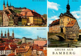 72851735 Bamberg Altes Rathaus Michaelsberg Stadtansicht Bamberg - Bamberg