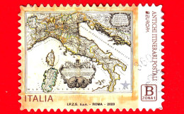 ITALIA - Usato - 2020 - Europa - Antichi Itinerari Postali – Logo - Mappa - B Zona 1 - 2011-20: Used