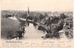 R332682 Stratford On Avon. View From Memorial. 3588 B. Peacock Brand. 1902 - World