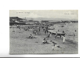 CPA DPT 34 CETTE,  LA PLAGE - Sete (Cette)