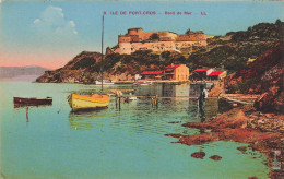 83-ILE DE PORT CROS BORD DE MER-N°T5283-C/0171 - Autres & Non Classés