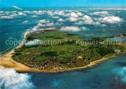 72850527 Borkum Nordseebad Fliegeraufnahme Ganze Insel Mit Strand Borkum - Borkum