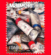 ITALIA - Usato - 2023 - 100 Anni Dell’Industria Maimeri S.p.A. – Tubetti Di Colori - B - 2021-...: Afgestempeld