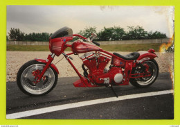 Photo KODAK Originale MOTO HARLEY DAVIDSON En 1992 - Sonstige & Ohne Zuordnung