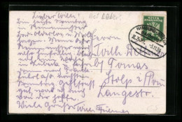 AK Bahnpoststempel Hamburg-Stettin, Zug 309  - Other & Unclassified