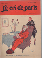 Revue   LE CRI DE PARIS  N° 1335 Octobre 1922   (CAT4090 / 1335) - Humour