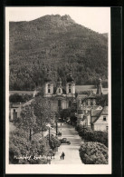 AK Haindorf /Sudeten, Ortspartie Mit Wallfahrtskirche  - Czech Republic