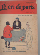 Revue   LE CRI DE PARIS  N° 1342 Decembre 1922   (CAT4090 / 1342) - Humor