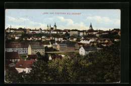 AK Saaz, Ortsansicht Vom Stadtpark Aus  - Czech Republic