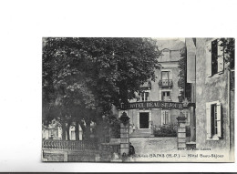 CPA DPT 65 CAPVERN LES BAINS , HOTEL BEAU SEJOUR En 1934! - Autres & Non Classés