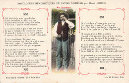 14-NORMANDIE FOLKLORE PATOIS NORMAND-N°T5285-B/0229 - Autres & Non Classés