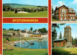 72849677 Stuetzengruen Gasthaus Bahnschloesschen Aussichtsturm Kuhberg Stuetzeng - Sonstige & Ohne Zuordnung