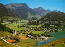 72849655 Walchsee Tirol Fliegeraufnahme Walchsee - Andere & Zonder Classificatie