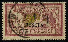 MAROC - BUREAUX FRANCAIS - YT 16 - TIMBRE OBLITERE - Used Stamps