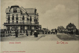 De Haan - Coq S/Mer //   Avenue Leopold  Ca 1900 - De Haan