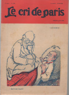 Revue   LE CRI DE PARIS  N° 1358 Avril 1923   (CAT4090 / 1358 - Humour