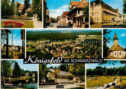 72849390 Koenigsfeld Schwarzwald Kurpark Mini Golf Hotel Brudergemeinde Buchenbe - Autres & Non Classés