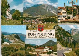 72849377 Ruhpolding  Kirche Panorama Gasthaus Ruhpolding - Ruhpolding