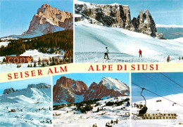 72849366 Seiser Alm Dolomiten Skigebiet Lift Schlern Winter  - Other & Unclassified