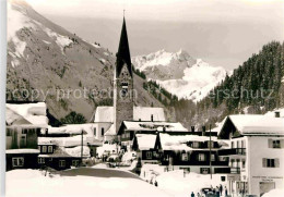 72849341 Mittelberg Kleinwalsertal Strassenpartie Winterlandschaft Oesterreich - Autres & Non Classés