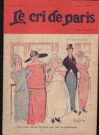 Revue   LE CRI DE PARIS  N° 1361 Avril 1923   (CAT4090 / 1361) - Humor