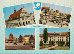 72849321 Greifswald Rathaus Marktplatz Park Greifswald - Greifswald