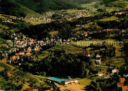 72849320 Buehlertal Fliegeraufnahme Obertal Schwimmbad Buehlertal - Bühlertal