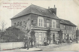 SAINT MARTIN AUX CHARTRAINS Route De Trouville. Aux Rendez Vous Des Pêcheurs à La Truite. Café - Sonstige & Ohne Zuordnung