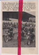 Alkmaar - Motor Wedstrijden - Orig. Knipsel Coupure Tijdschrift Magazine - 1936 - Ohne Zuordnung