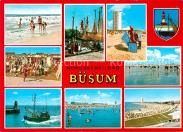 72849177 Buesum Nordseebad Strand Fischkutter Hafen Buesum - Buesum