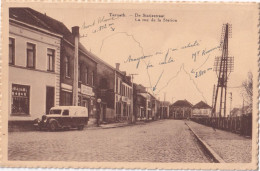 TERNAT   1946  Met Zegel  :  Met Café Welkom :  Benzine Station - Ternat