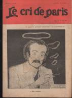 Revue   LE CRI DE PARIS  N° 1376 Aout 1923  (cov Abel Faivre)     (CAT4090 / 1376) - Humor