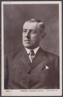 Carte Photo Anglaise Neuve - President (US) Woodrow Wilson  - Weltkrieg 1914-18