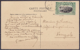 Congo Belge - CP "Katanga - Chef Chindaika" Affr. N°64 Càd KIAMBI /22 MARS 1916 (?) Pour Administrateur Territorial Andr - Cartas & Documentos