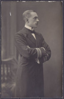 Carte-photo André Gilson Administrateur Au Congo Belge, Adressé à Sa Fiancée Le Jour De Son Départ - 12 Janvier 1912 - Congo Belge