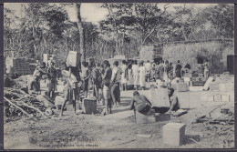 Congo Belge Katanga - Porteurs Prenant Leurs Charges Juillet 1912 Pour TILFF - Belgian Congo