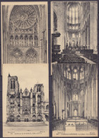 Lot De 27 CPSM Eglises & Cathédrales : Aix-la-Chapelle, Venise, Arles, Clermont-Ferrand, Reims, Toulouse, Metz, Laon, …  - Eglises Et Cathédrales