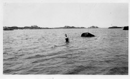 Photo Vintage Paris Snap Shop -mer Sea Baignade Bathing - Lieux