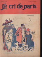 Revue   LE CRI DE PARIS  N° 1378 Aout 1923      (CAT4090 / 1378) - Humor