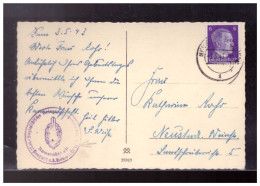 Dt- Reich (024171) Propaganda AK Nationalsozialistische Kriegsopferfürsorge Neustadt Gelaufen 3.5.1943 - Lettres & Documents