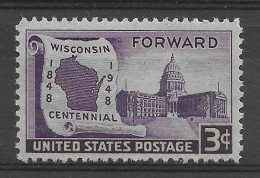 USA 1948.  Wisconsin Sc 957  (**) - Nuevos